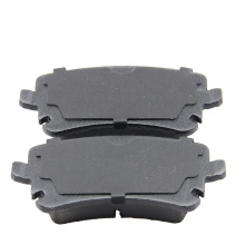 GDB1557 brake pad manufacturer auto parts no dust rear brake pads for AUDI A6 2005